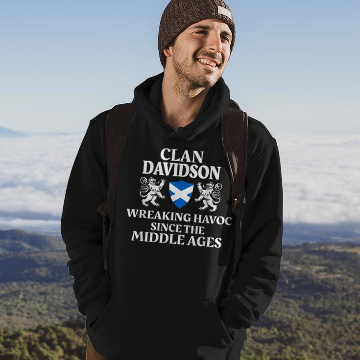 Davidson Scottish Family Clan Scotland Name Men Hoodie Graphic Print Hooded Sweatshirt Lifestyle