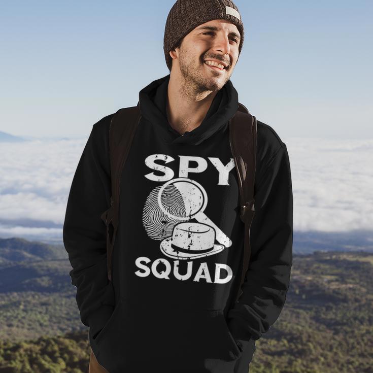 Detektiv Spy Squad Spy Kostüm Investigate Espionage Agent Hoodie Lebensstil