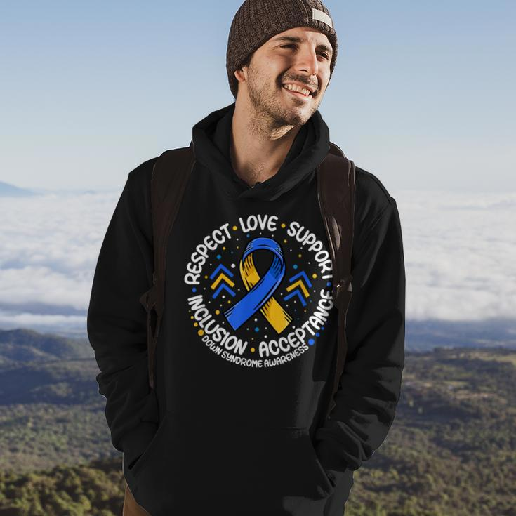 Down Syndrome Respect Support Down Syndrome Awareness Hoodie Lifestyle