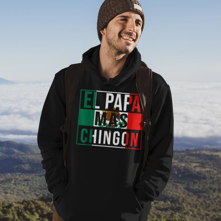 El Papa Mas Chingon Funny Best Mexican Dad Gift Gift For Mens Hoodie Lifestyle