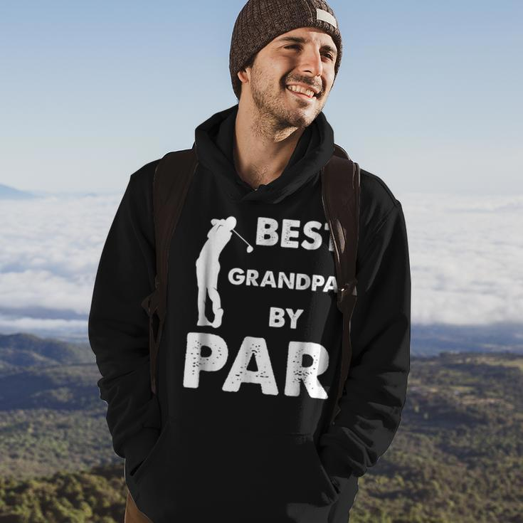 Fathers Day Best Grandpa By Par Funny Golf Gift Gift For Mens Hoodie Lifestyle
