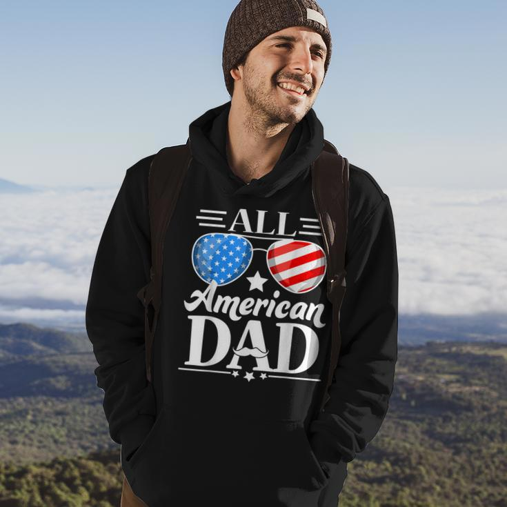 Fathers Day Gift | All American Patriot Usa Dad Hoodie Lifestyle
