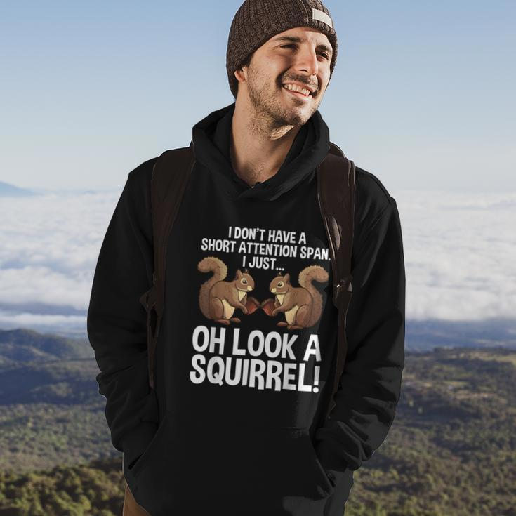 Funny Adhd Squirrel Design For Men Women Chipmunk Pet Lovers V2 Hoodie Lifestyle