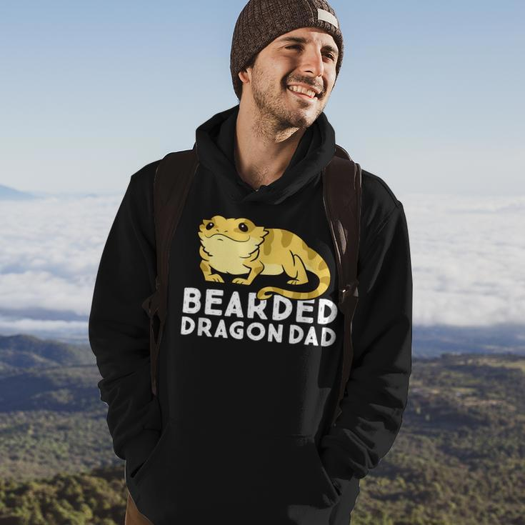 Funny Bearded Dragon Dad Gift Dad Of Bearded Dragon Hoodie Lifestyle