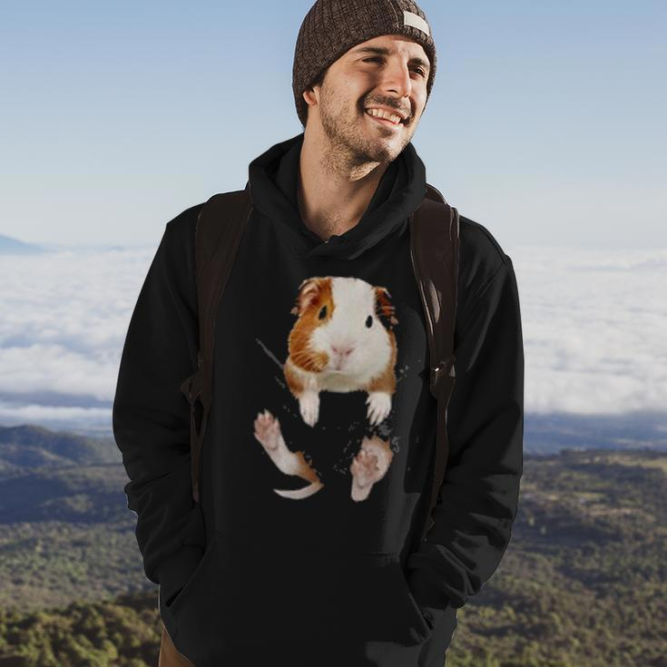 Funny Guinea Pig In Your Pocket Hoodie Lifestyle