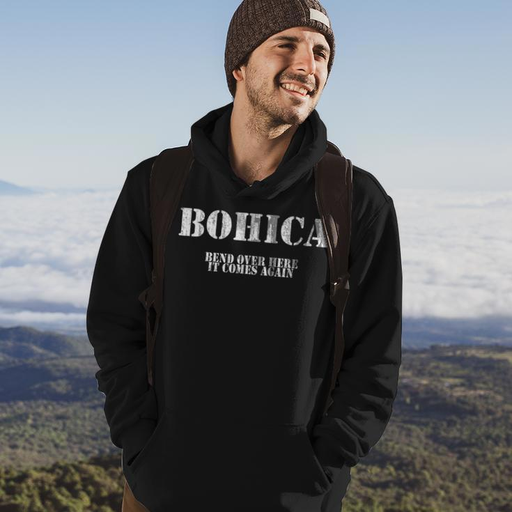 Funny Military Saying Bohica Definition Hoodie Lifestyle
