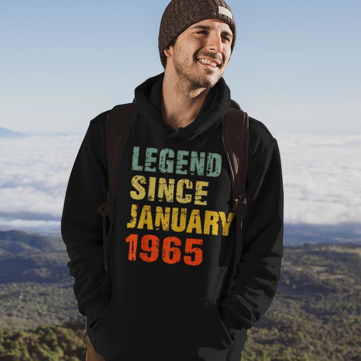 Geschenke Zum 57 Geburtstag Legende Seit Januar 1965 Hoodie Lebensstil