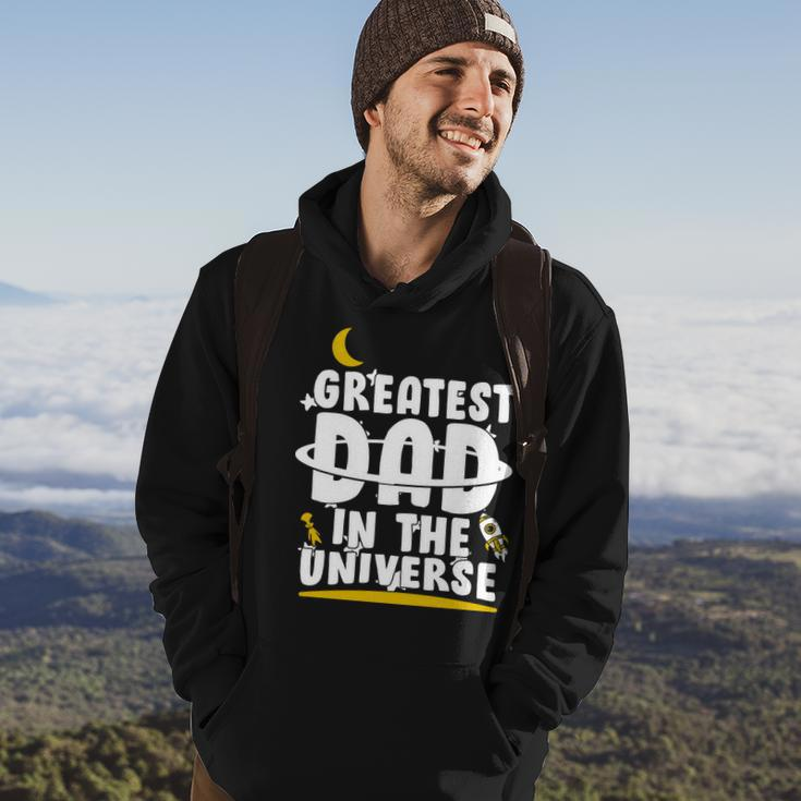 Greatest Dad In The Universe V2 Hoodie Lifestyle