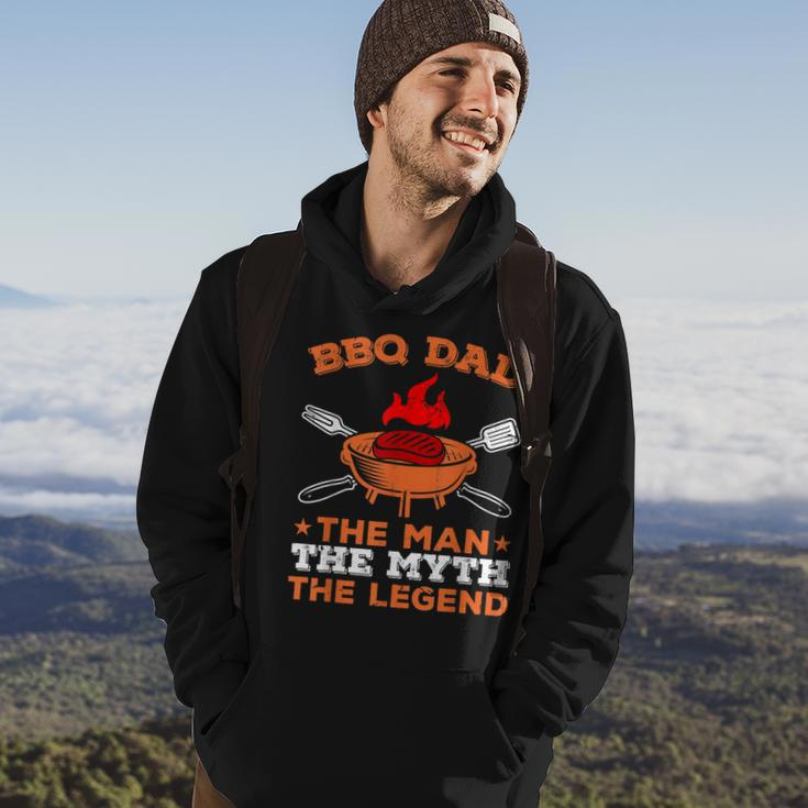 Grill Bbq Dad The Man The Myth The Legend Gift For Mens Hoodie Lifestyle