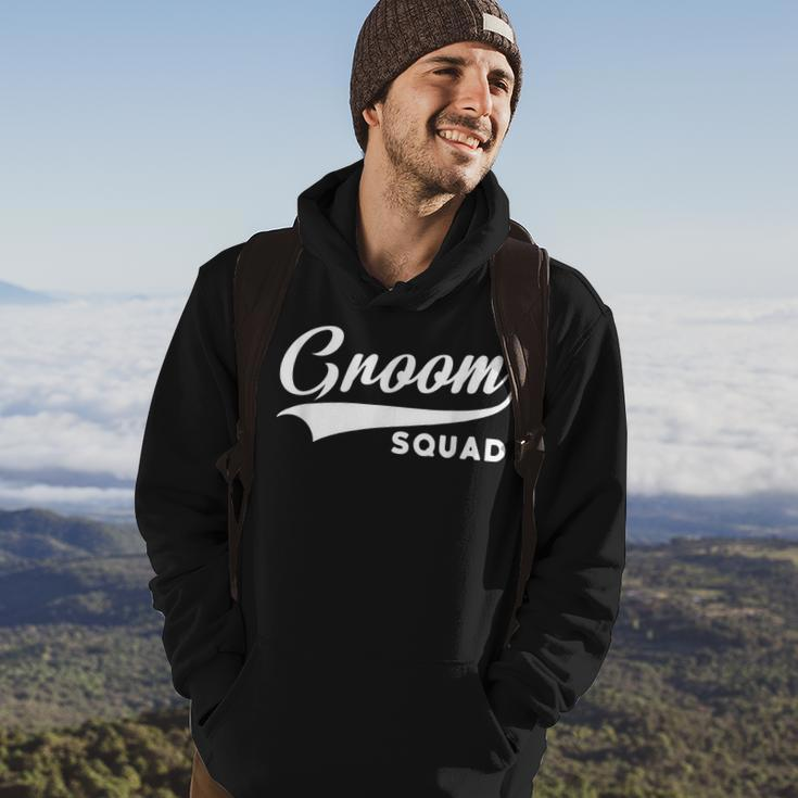Groom Squad - Bachelor Party - Wedding Hoodie Lifestyle