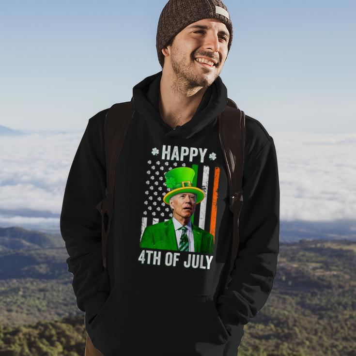 Happy 4Th Of July Joe Biden St Patricks Day Leprechaun Hat V3 Hoodie Lifestyle