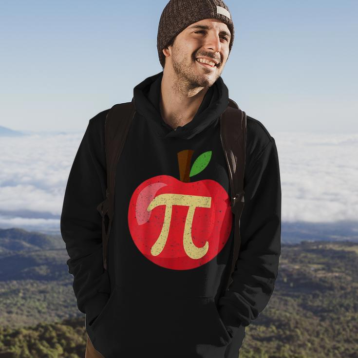 Happy Pi Day Cute Apple Pie 314 Funny Science Math Teacher Hoodie Lifestyle