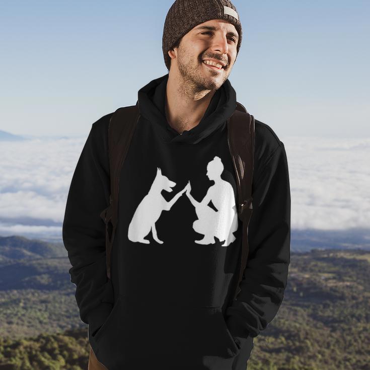 Hund Und Frauchen Beste Freunde Hoodie Lebensstil