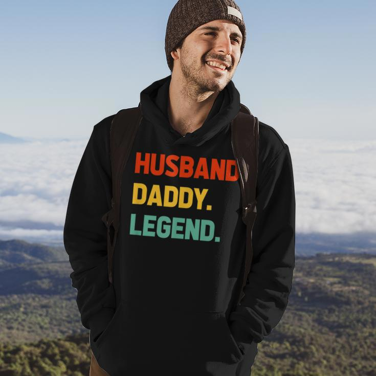 Husband Daddy Legend Funny Fathers Day For Daddy Best Dad Hoodie Lifestyle