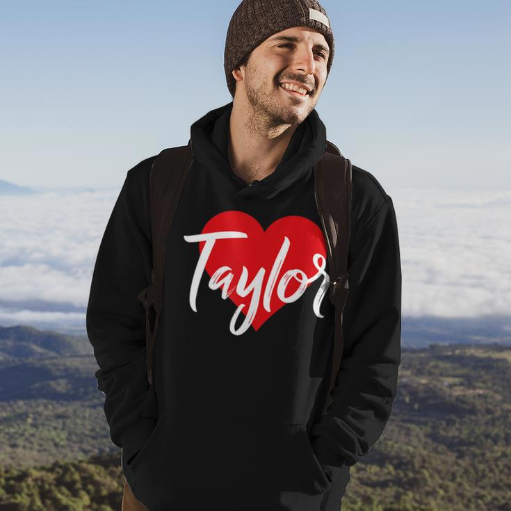 I Love Taylor First Name I Heart Named Hoodie Lifestyle
