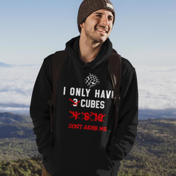 I Only Want Puzzle Cube Funny Speed Cubing Youth Math Hoodie Lifestyle