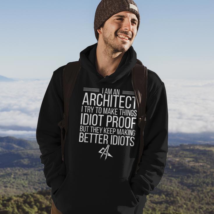 Ich Bin Ein Architekt Architekturarchitekten V2 Hoodie Lebensstil