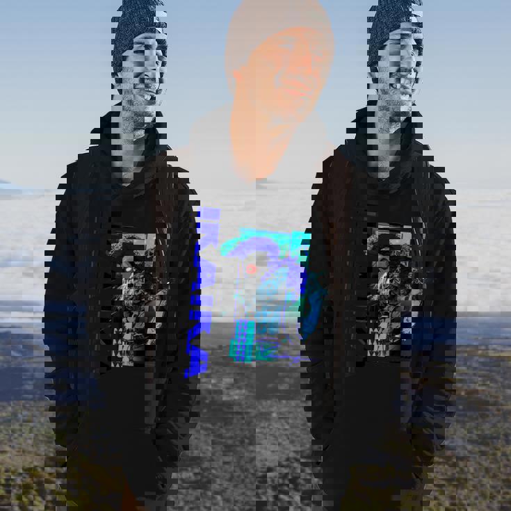 Ikaika Warrior By Micah_Moto Limited Blue Edition Hoodie Lifestyle