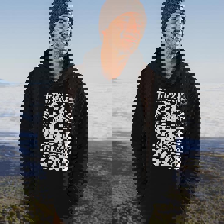 It Took Me 34 Years To Look This Good Funny 34 Years Old Hoodie Lifestyle