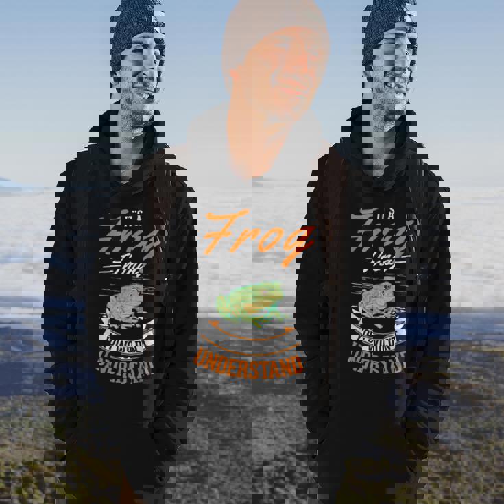 Its A Frog Thing You Wouldnt Understand Frog Hoodie Lifestyle