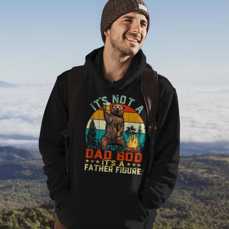 Its Not A Dad Bod Its A Father Figure Funny Bear Fathers Hoodie Lifestyle