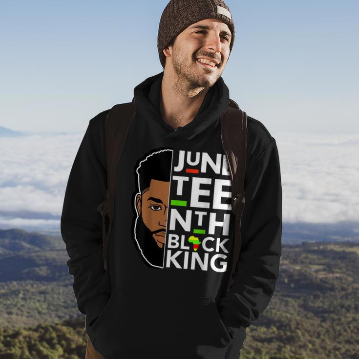 Junenth Freedom Black King Father Dad Men Son Brothers Hoodie Lifestyle