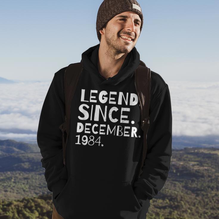 Legend Since December 1984 Geburtstag Bruder Schwester Hoodie Lebensstil