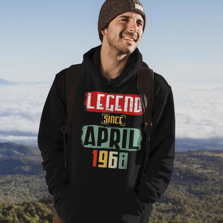 Legend Since April 1968 Happy Birthday 55 Years Old Me You Hoodie Lifestyle