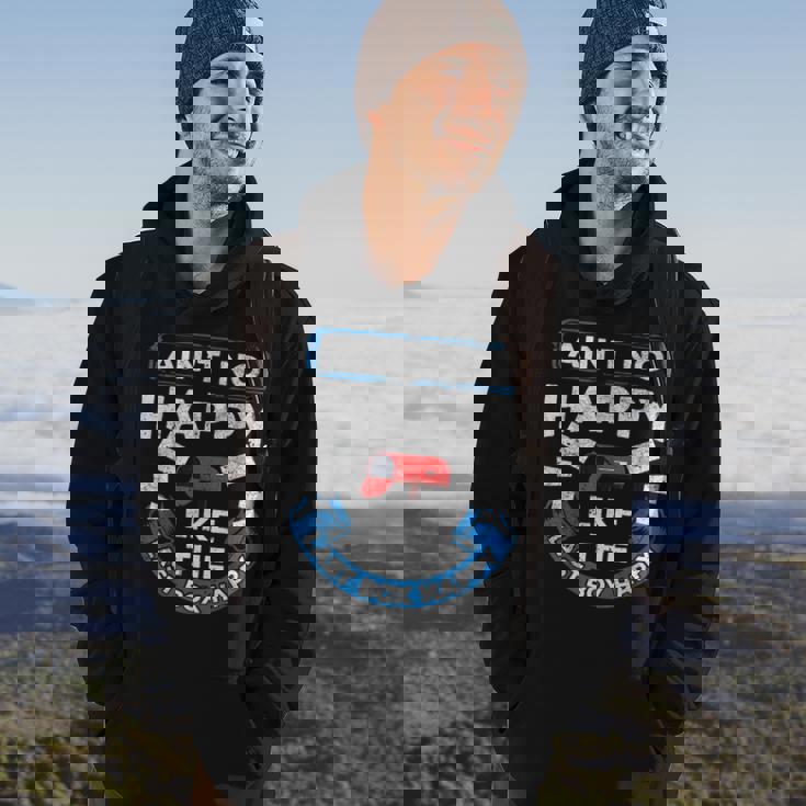 Mail Carrier Mailman Aint No Happy Like The Last Box Happy Hoodie Lifestyle