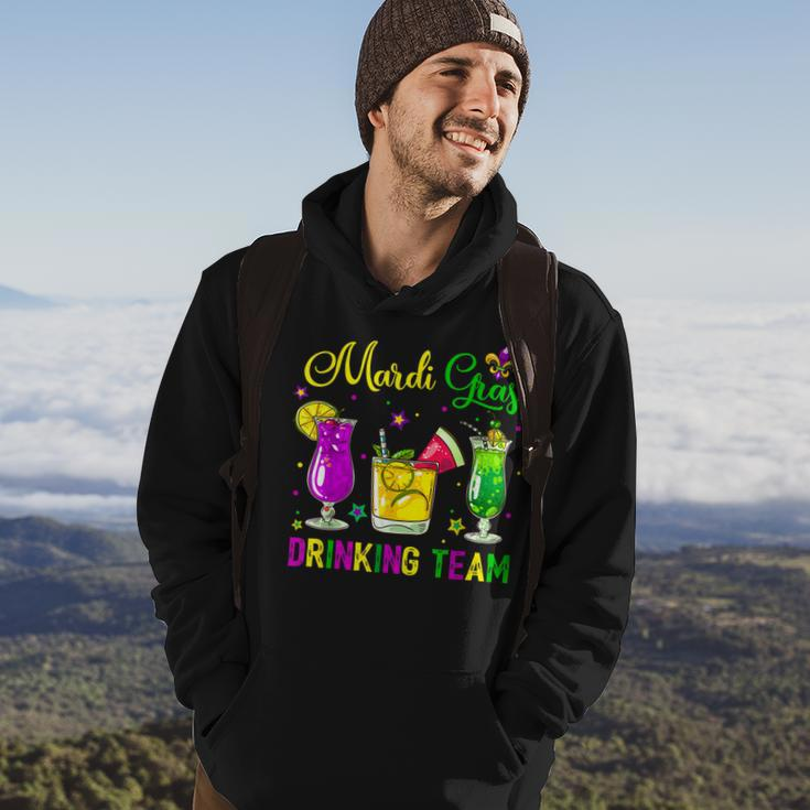 Mardi Gras Drinking Team Carnival Fat Tuesday Lime Cocktail Hoodie Lifestyle