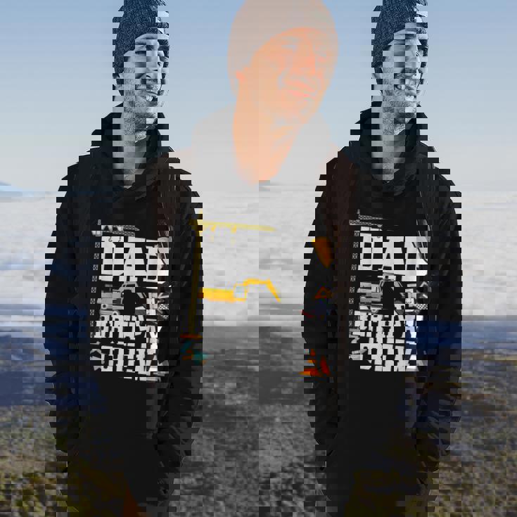 Mens Dad Birthday Crew Shirt Gift Construction Birthday Party Hoodie Lifestyle