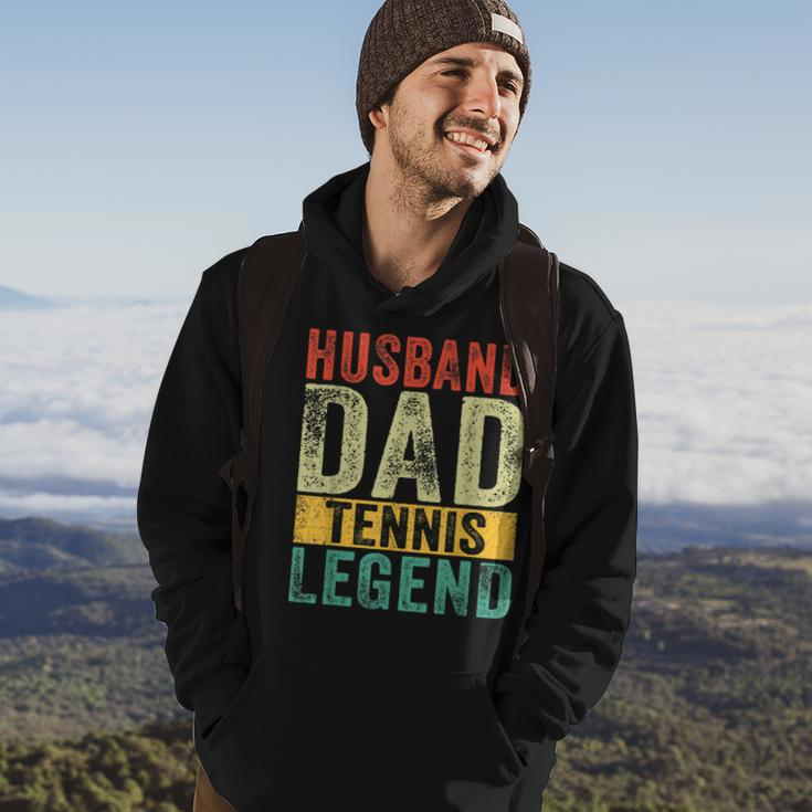 Mens Husband Dad Tennis Legend Fathers Day Vintage Hoodie Lifestyle