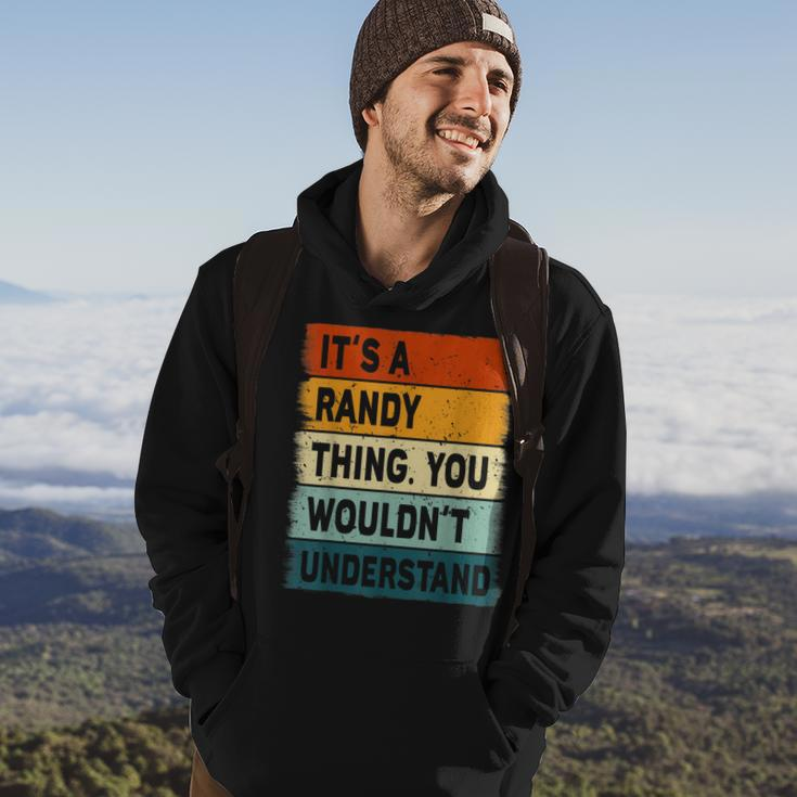 Mens Its A Randy Thing - Randy Name Personalized Hoodie Lifestyle