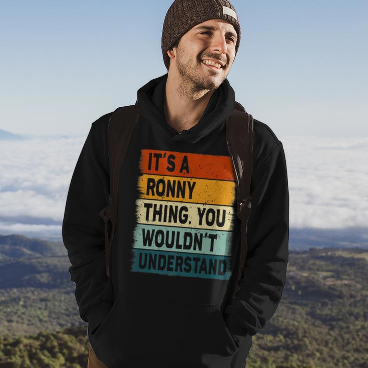 Mens Its A Ronny Thing - Ronny Name Personalized Hoodie Lifestyle
