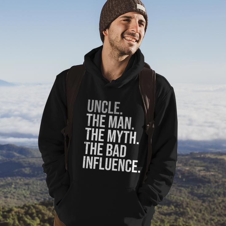 Mens Uncle The Man The Myth The Legend Fun Best Funny Uncle Hoodie Lifestyle