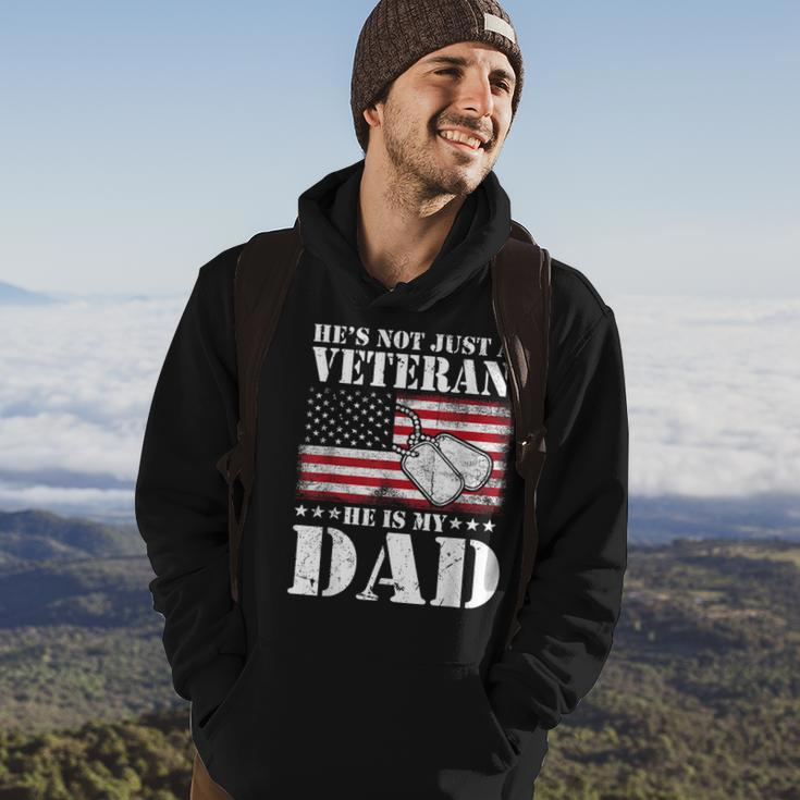 Military | Retirement | Hes Not Just A Veteran He Is My Dad Hoodie Lifestyle
