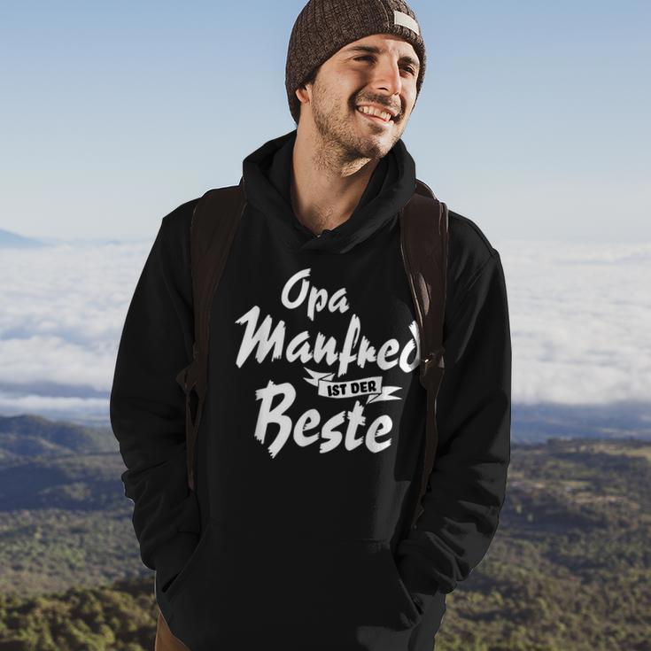 Opa Manfred Ist Der Beste Witziges Geschenk Hoodie Lebensstil