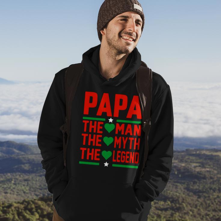 Papa The Man The Myth The Legend Fathers Day Hoodie Lifestyle