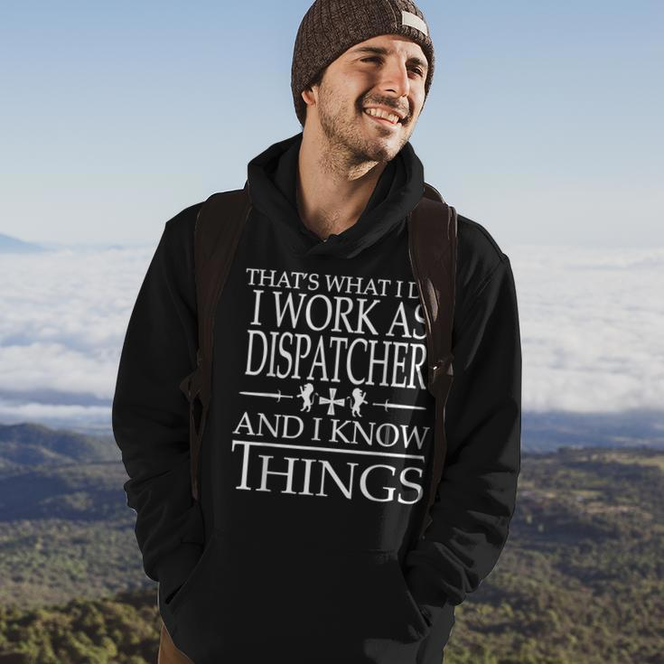 Passionate Dispatchers Are Smart And Know Things Hoodie Lifestyle
