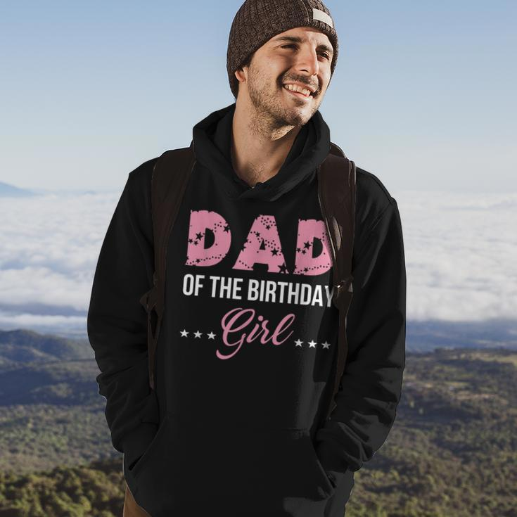 Pink Dad Of The Birthday Girl From Wife Daughter Baby Girl Hoodie Lifestyle