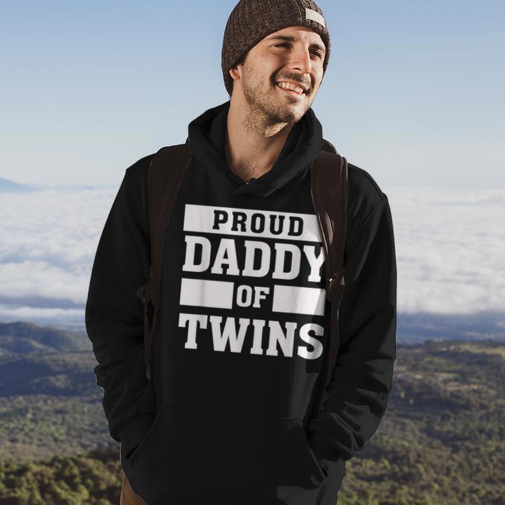 Proud Daddy Of Twins Father Twin DadHoodie Lifestyle