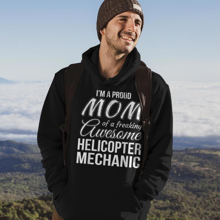 Proud Mom Of Helicopter Mechanic Mothers Day Gift Hoodie Lifestyle