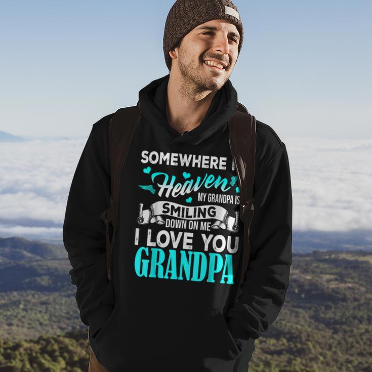 Proud My Grandpa In Heaven Happy Father Day Proud Of Grandpa Hoodie Lifestyle