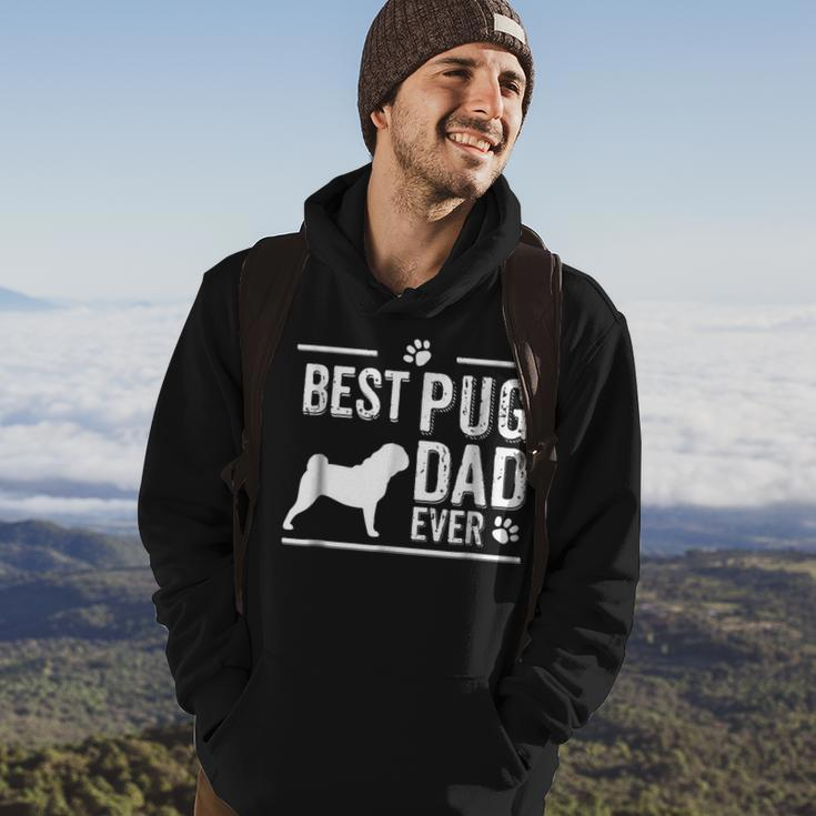 Pug Dad Best Dog Owner Ever Gift For Mens Hoodie Lifestyle
