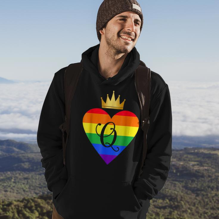 Queen Couples Matching Bridal Wedding Lgbtq Hoodie Lifestyle