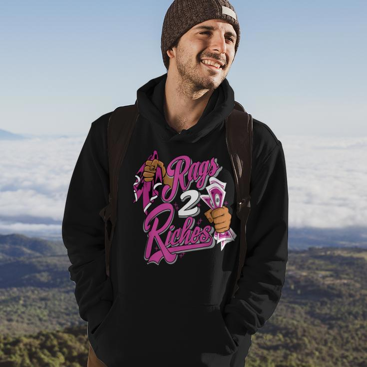 Rag 2 Riches Gs Active Fuchsia Matching Hoodie Lifestyle
