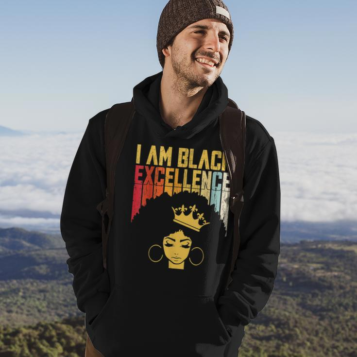 Retro Vintage Black Excellence African Pride History Month V2 Hoodie Lifestyle