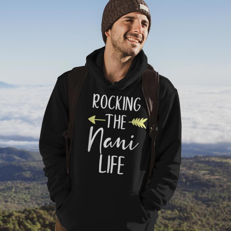 Rocking The Nani Life Cute Rockin Cool Men Hoodie Graphic Print Hooded Sweatshirt Lifestyle