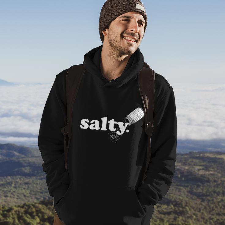 Salty Ironic Sarcastic Cool Funny Hoodie Gamer Chef Gamer Pullover Hoodie Lifestyle