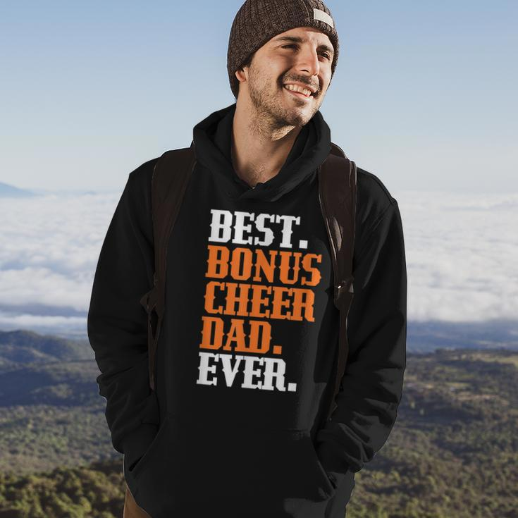 Step Dad Step Father Best Bonus Cheer Dad Ever Gift For Mens Hoodie Lifestyle
